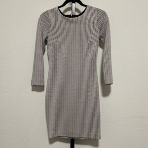 Black and beige Dynamite mini dress